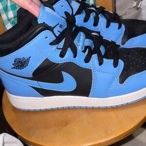 Jordan Black and Blue High-Tops